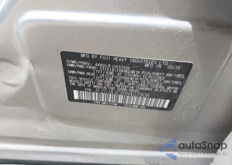 2017 Subaru Forester 2.5I Limited from USA, damaged, VIN JF2SJAJCXHH407908